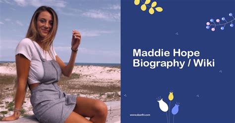 madeline hope only fans|Maddie Hope Net Worth, Age, Height, Weight